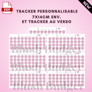 NEW 55 trackers et défis à télécharger, supports budgétaires, challenges BLUSH BUDGET image 7