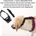 Handmade Dog Muzzle A Dog Muzzle and 1 Adjustable Fixed Rope Double ...