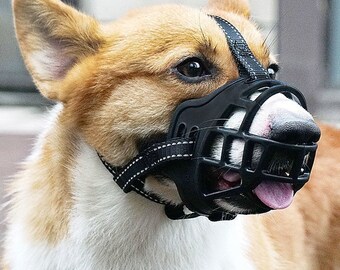 Handmade Dog Muzzle Breathable Basket Muzzles Large Dogs Stop Biting Barking Chewing For Greyhound Gree Whippet Dogs supplies