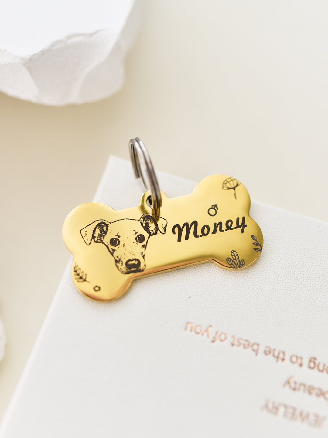 Personalized Pet Dog and Cat ID Tag You Can Add Dog and Cat Etsy