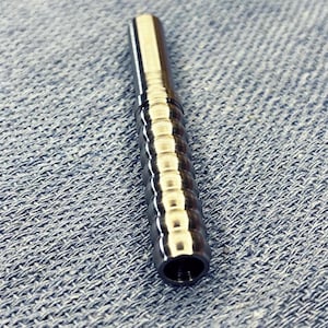 Stainless Steel Bubble One Hitter Pipe