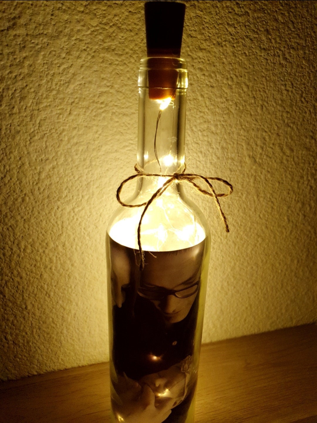 Bouteille Lumineuse Personnalisée