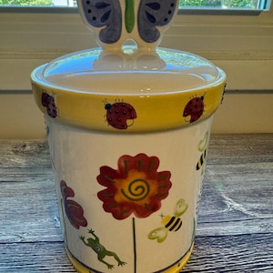 Vintage Whimsical Cookie Jar