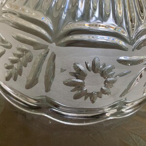 Bol en cristal vintage Zajecar vintage image 8