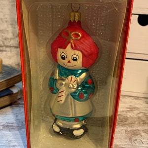 Vintage Kurt Adler Christmas Ornament: Ragedy Ann Ornament