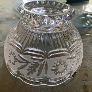 Bol en cristal vintage Zajecar vintage image 5