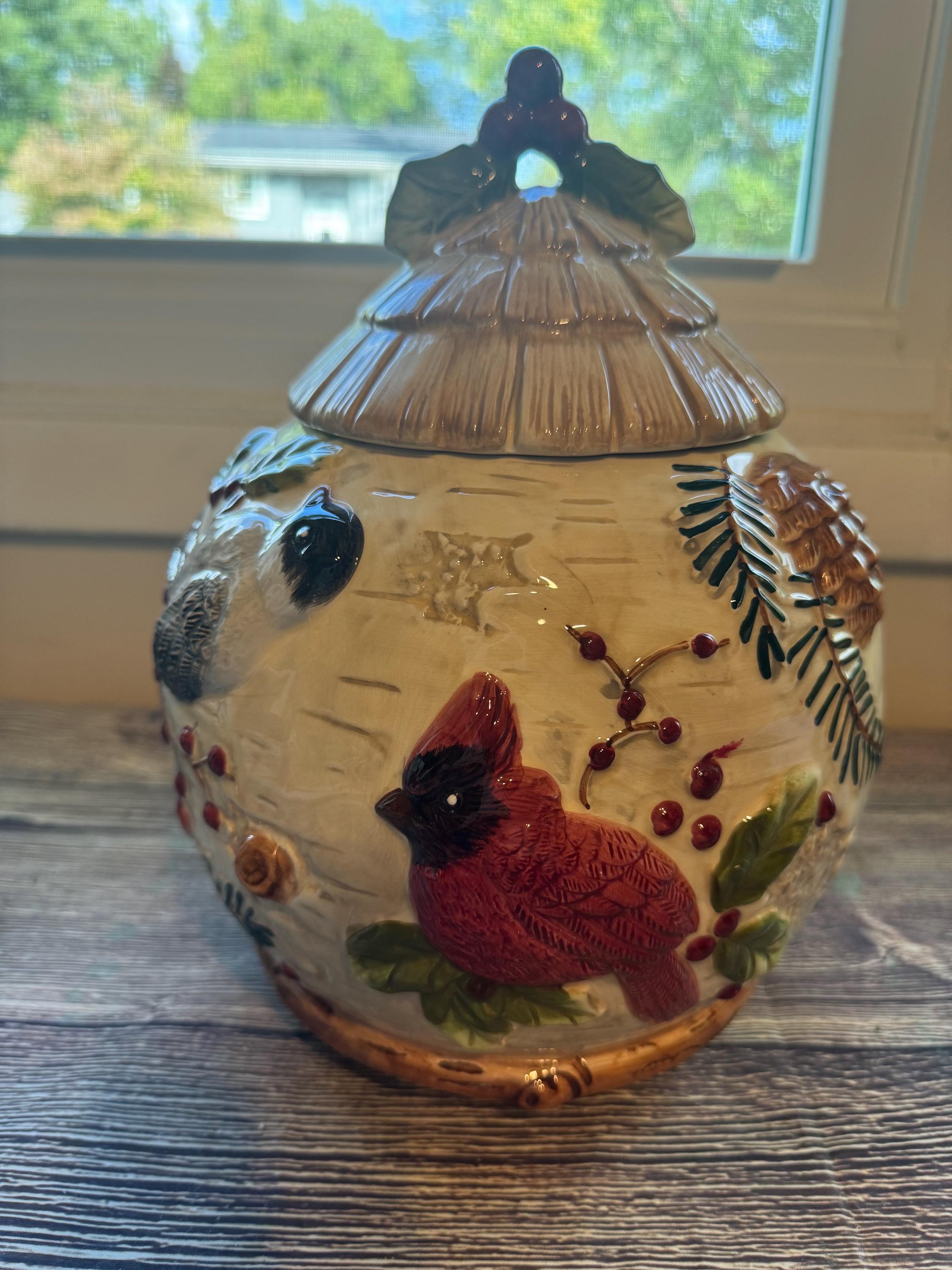 ヴィンテージ クッキージャー CARDINAL USA 1940 1950