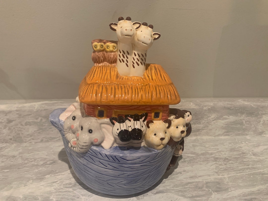Noahs Ark Cookie Jarnull