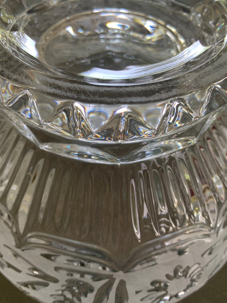 Bol en cristal vintage Zajecar vintage image 10