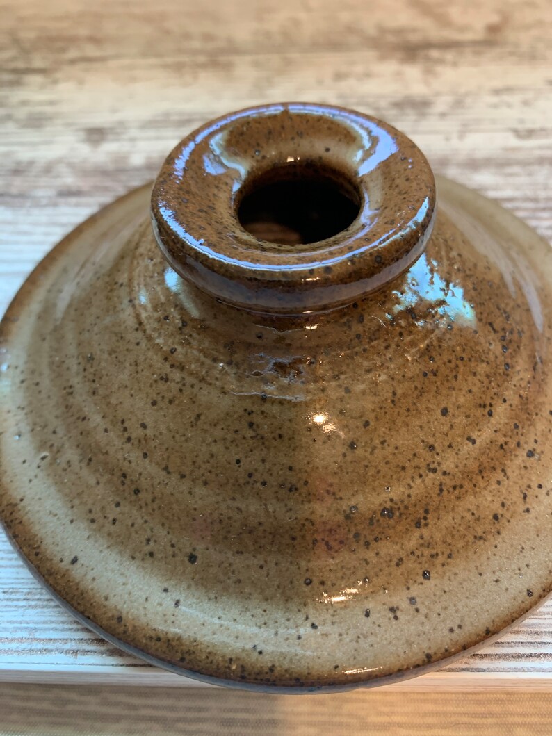 Wood Stove Steamer Pot Rustic Primitive Pottery Stoneware Pot Etsy