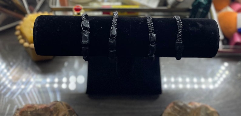 Black Tourmaline Bracelet- for protection image 2