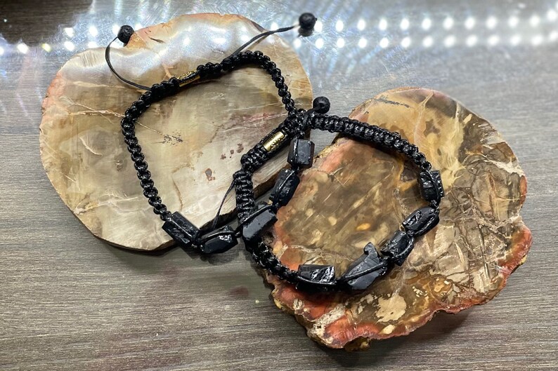Black Tourmaline Bracelet- for protection image 3
