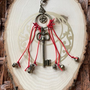 Key Talisman Keychain for protection and luck