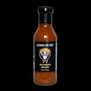 Klowns On Fire - Spicy Pineapple BBQ Sauce