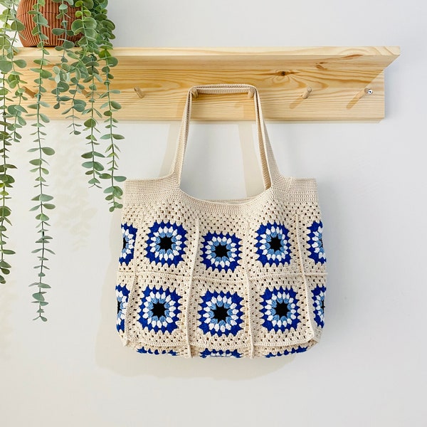 Crochet Shoulder Bag - Etsy