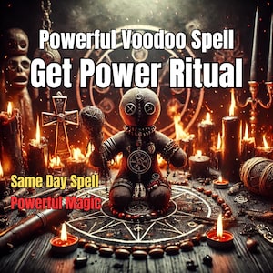 Voodoo Power Ritual - Gain Energy and Assertiveness | Voodoo Ritual and Shaman Spells | Dark Magic | Witchcraft Magic