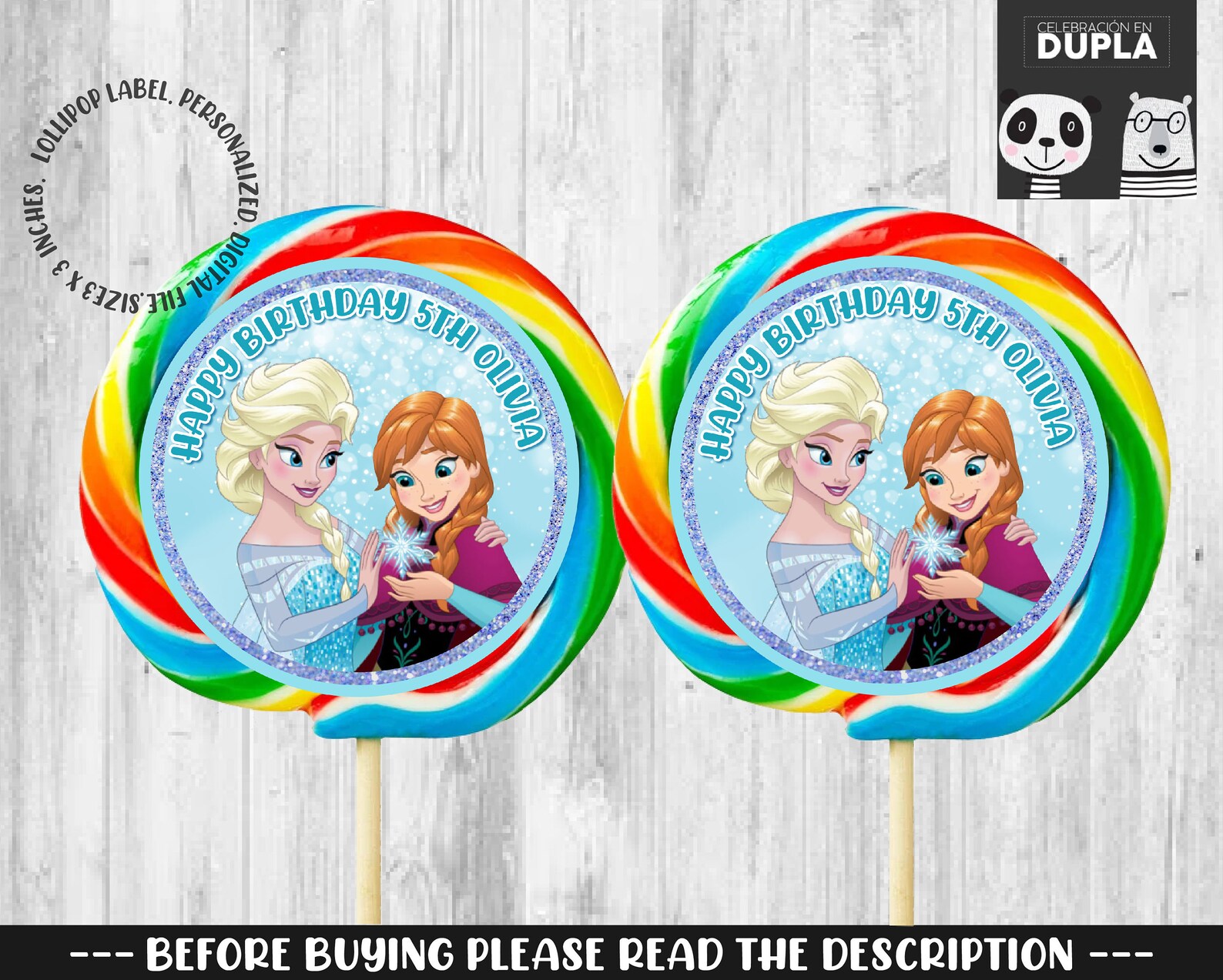 Frozen Party Bundle Printable Party Bundle Chip Bag Personalized Party Bundle - Etsy