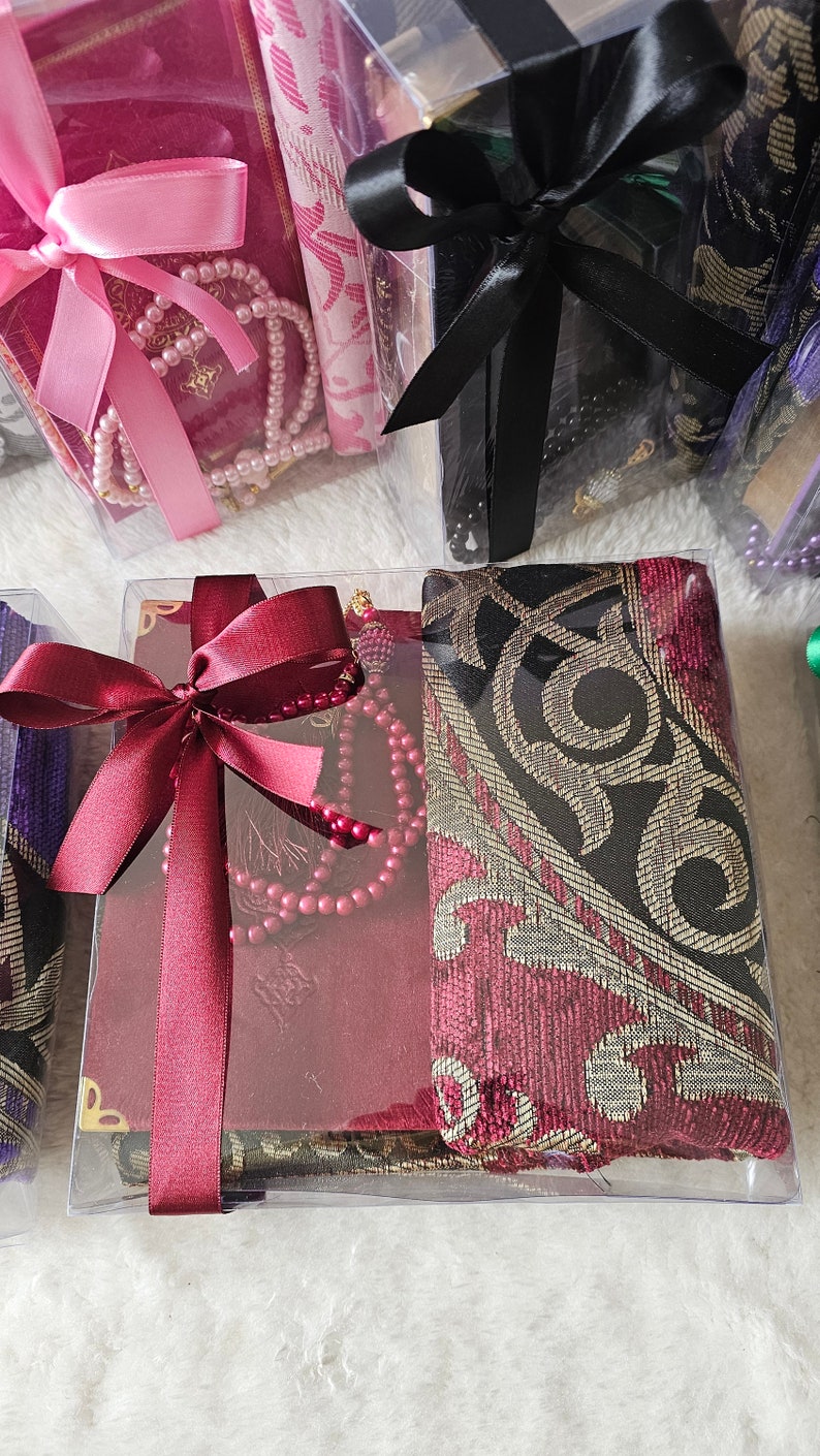 Customized Thick Prayer Quran Gift, Islamic Muslim Gift Umrah Hajj Ramadan Gift Custom Fathers Day Moms Present Personalized rug Quran set, Eid gift, ramadan gift, ramadan mubarak, eid mubarak, islamic gifts, muslim Sejadah, isimli seccade, Koran