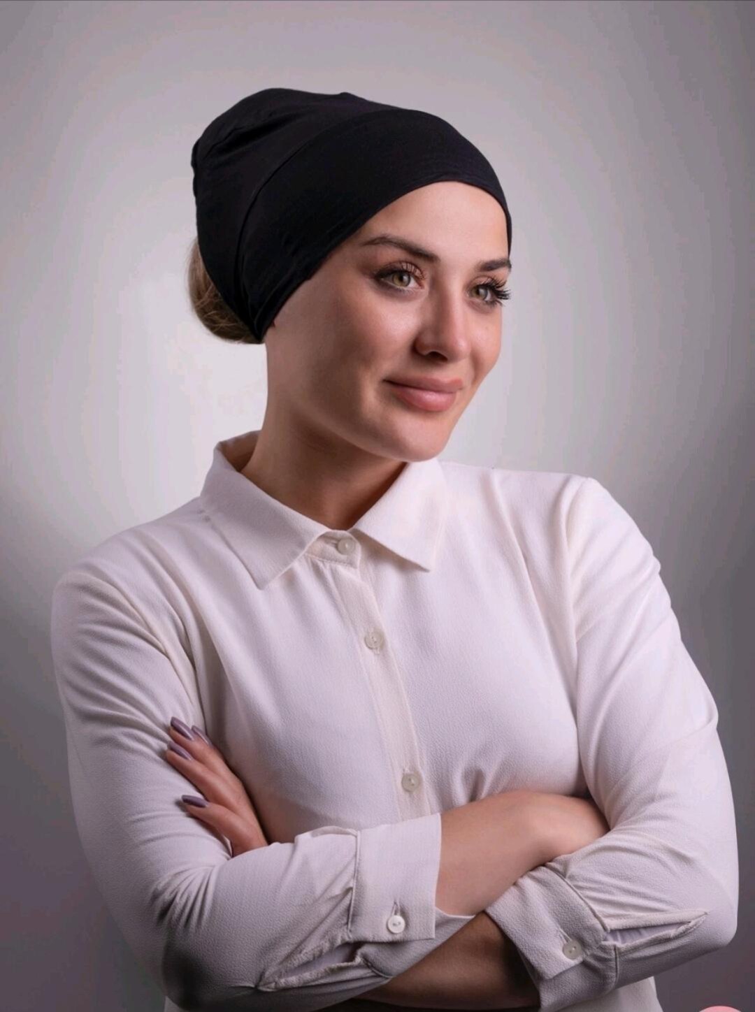 Backtied Inner Bonnet, Viscose Fabric Back Bonnet, Hijab Scarf Cap ...