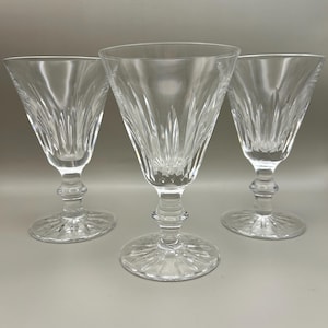 Waterford Crystal Water Glasses, Set of 3