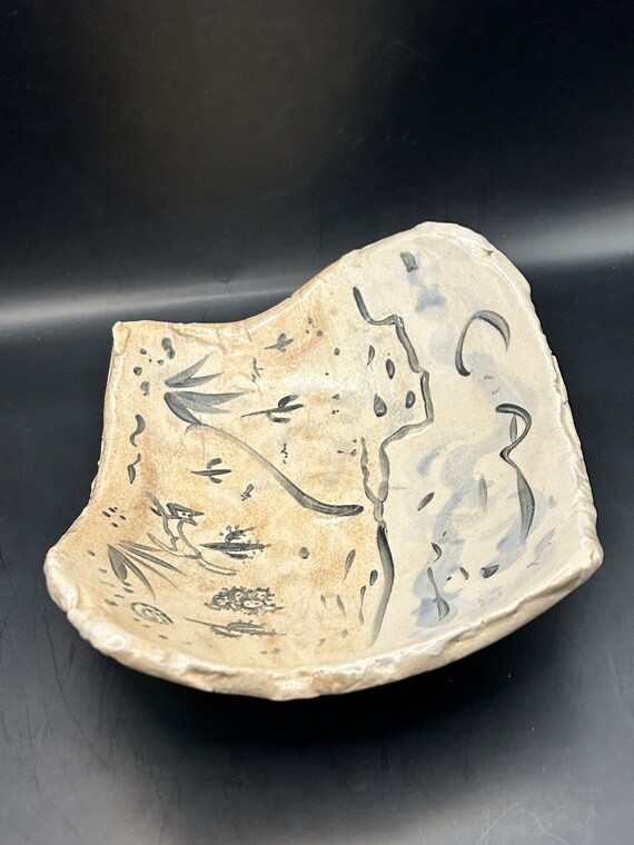 Charming Studio Pottery, Coyote in The Desert, Ma… - image 6