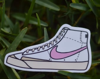 Sneaker Sticker Pink