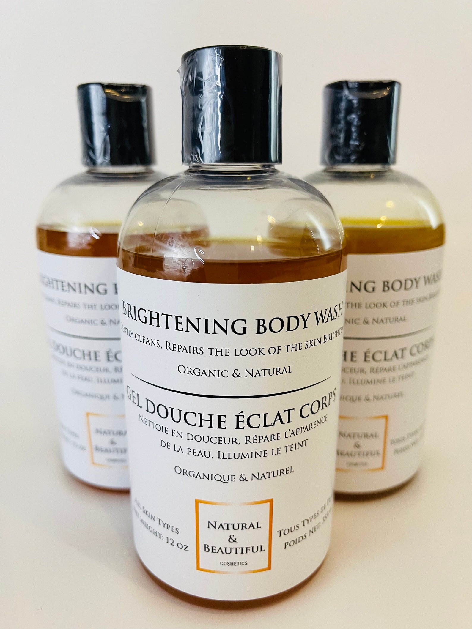 Turmeric and Kojic Brightening Face & Body Wash 12oz Etsy