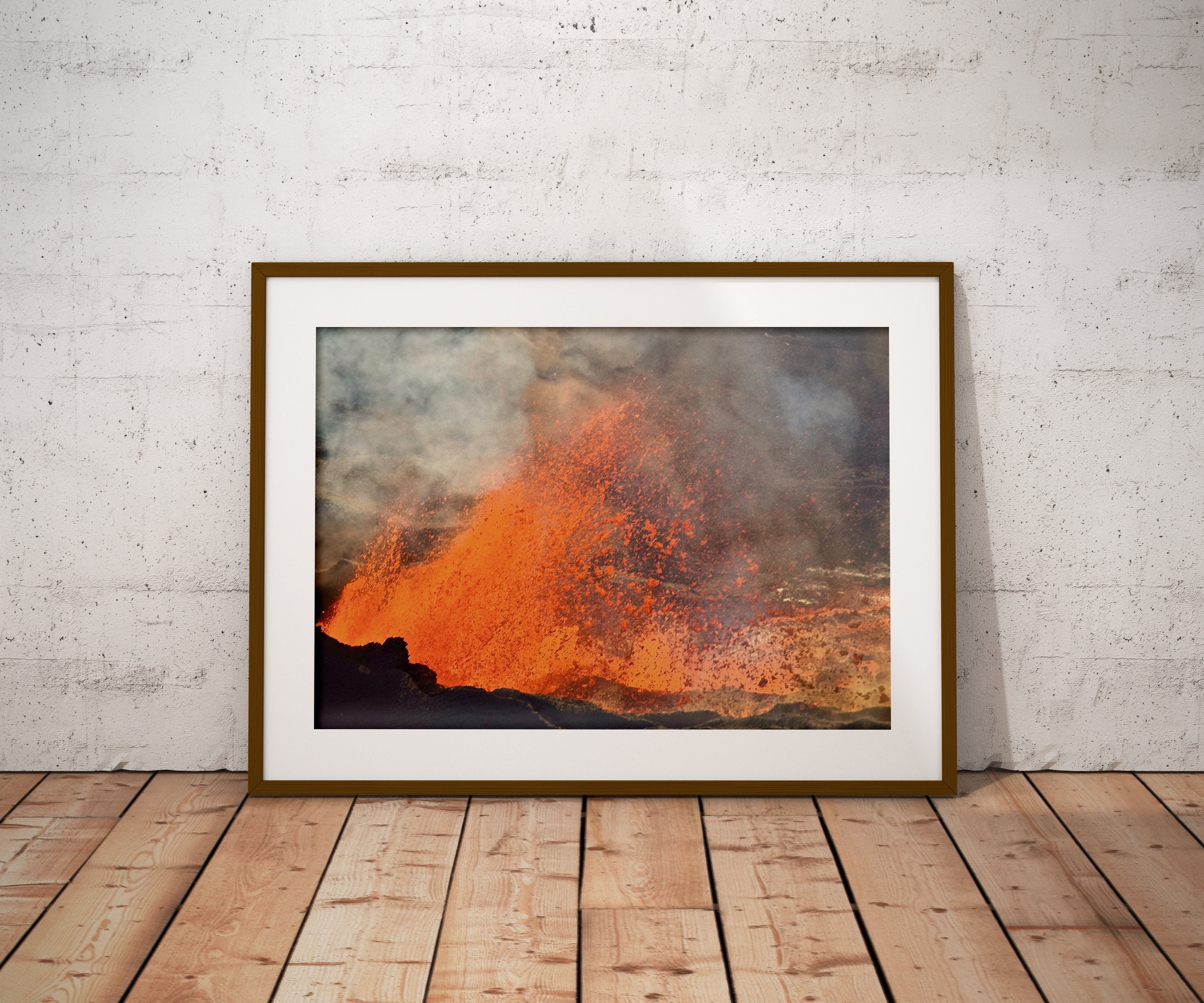 Volcan Lave à La Réunion - Photographie Artistique Exclusive Fine Art Photo