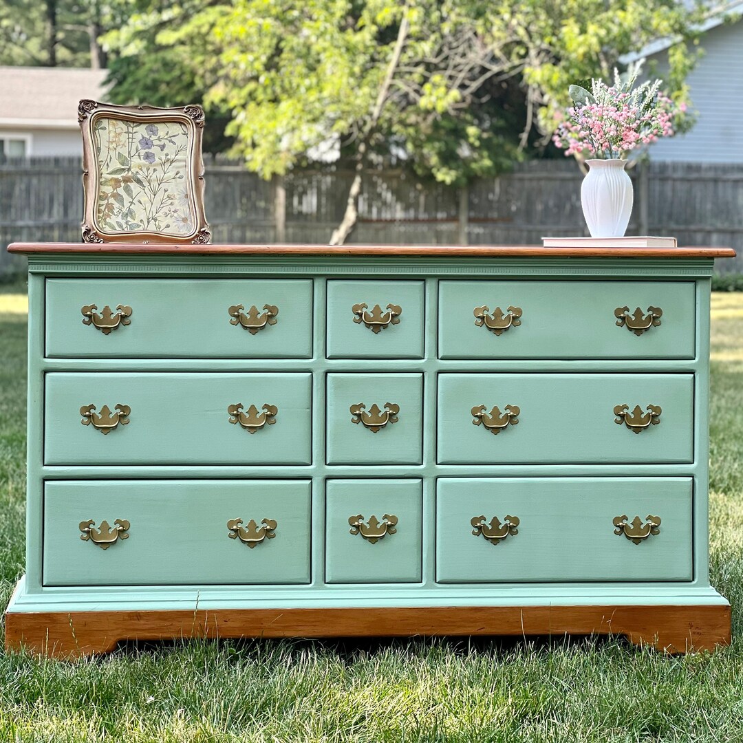 Sage Green Dresser Etsy