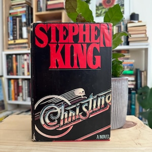 Stephen King Christine - vintage hardcover book club edition