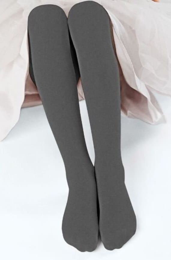 Kelly Herringbone Patterned Lace Girls' Tights by Giulia – DressMyLegs