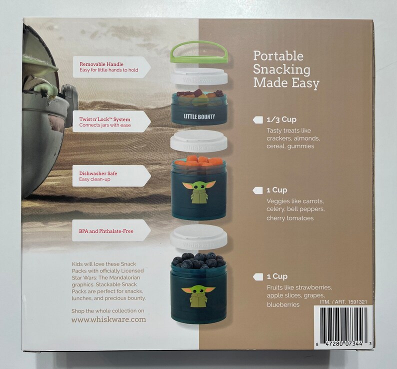 Disney Princess Snack Container Star Wars Snack Container Etsy