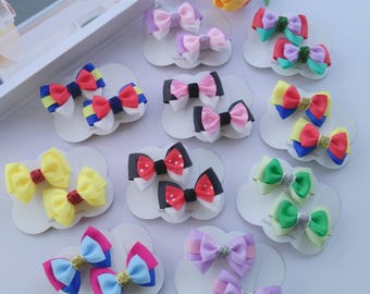 Disney Princess hair bow | Infant hair clip | Princess bow | Baby bow | Disney Princess inspired hair bow | 2” bow | 2 inch bow