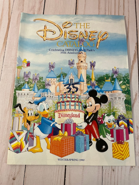 The Disney Catalog Celebrating DISNEYLAND Parks 35 Etsy