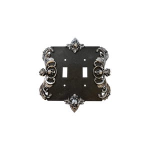 Ornate Skull Wall Plates | Gothic Home Decor | 3d Printed | Double ...