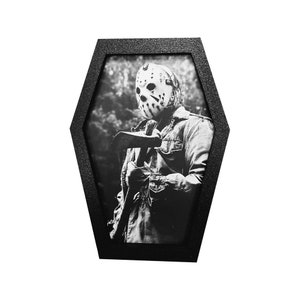Jason Voorhees | Friday the 13th | Coffin Framed Art | 3D Printed