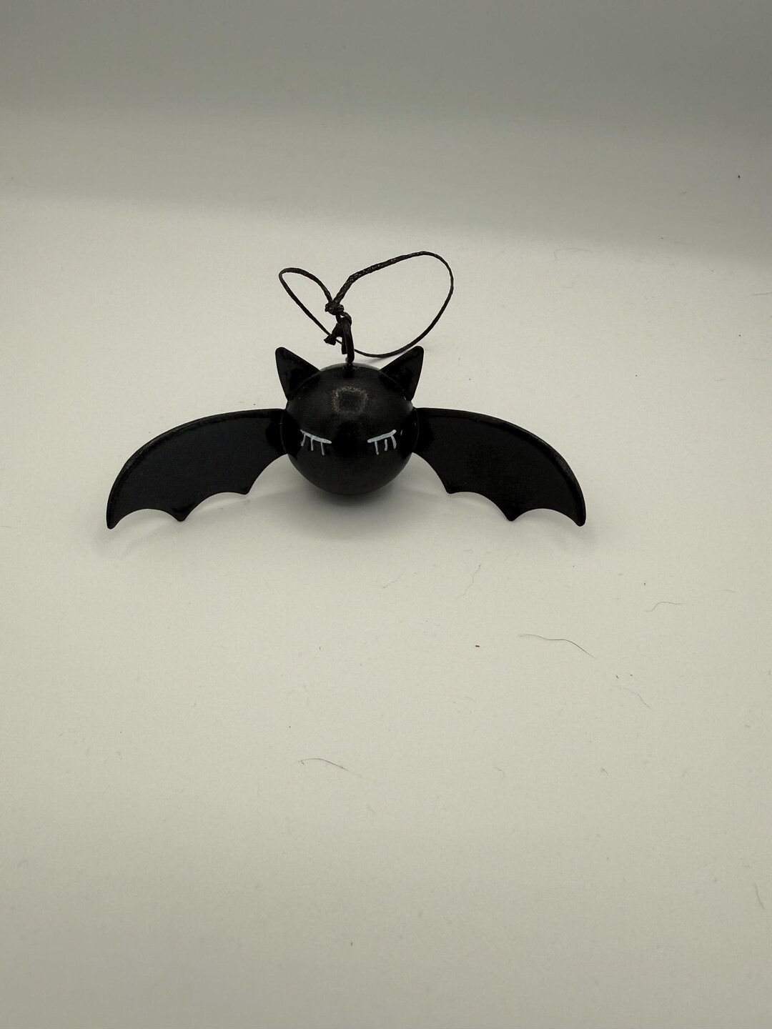 Ma première tenue d'Halloween pour nouveau-né garçon et fille, costume chauve-souris en polaire douce, combinaison à capuche avec oreilles et ailes, parfaite pour bébé de 0 à 12 mois (Black, 0-3
