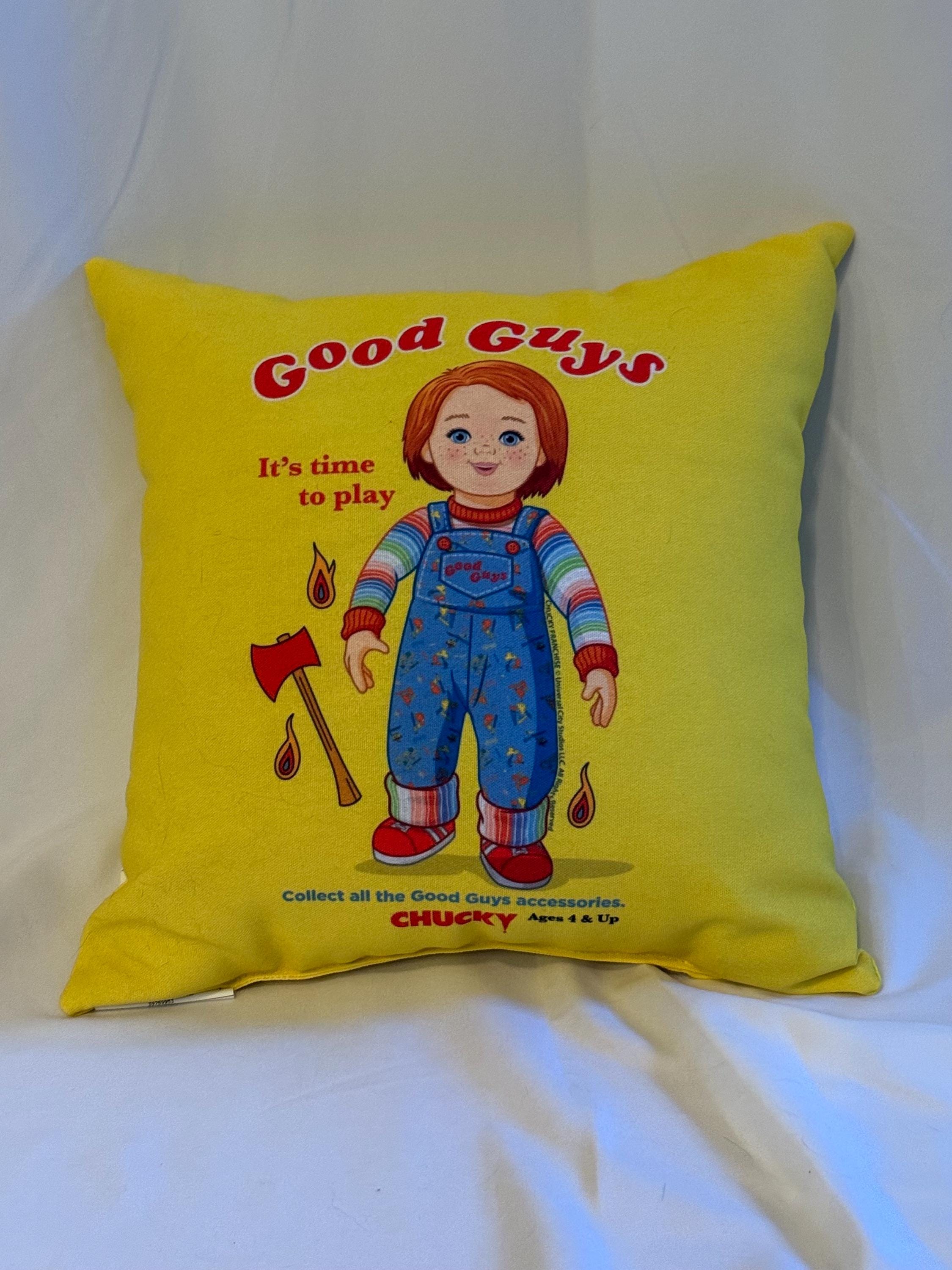 Chucky Good Guys Yellow Throw Pillow - Etsy