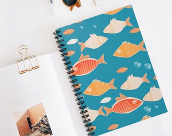 Fish Notebook | Ocean Marine Life Journal (118 Pages)