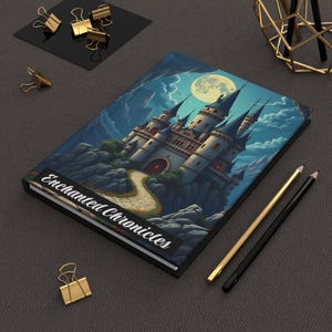Mystical Castle Hardcover Journal: Enchanted Chronicles Diary