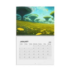 Landscape Views - 2025 Calendar | Breathtaking Scenic Photography | Monthly Wall Calendar | Perfect Gift for Nature Lovers
