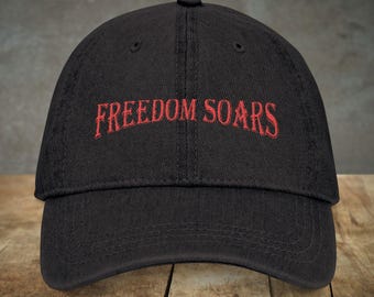 Embroidered Denim Dad Hat: Casual Cotton Cap - Summer Accessory