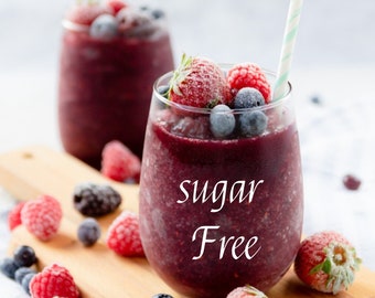 SUGAR FREE berry Wine Slushie Mix -Cocktail Mixer- Love yourself with a Best Selling Item-YUMMY part of your diet plan or a gift for friend