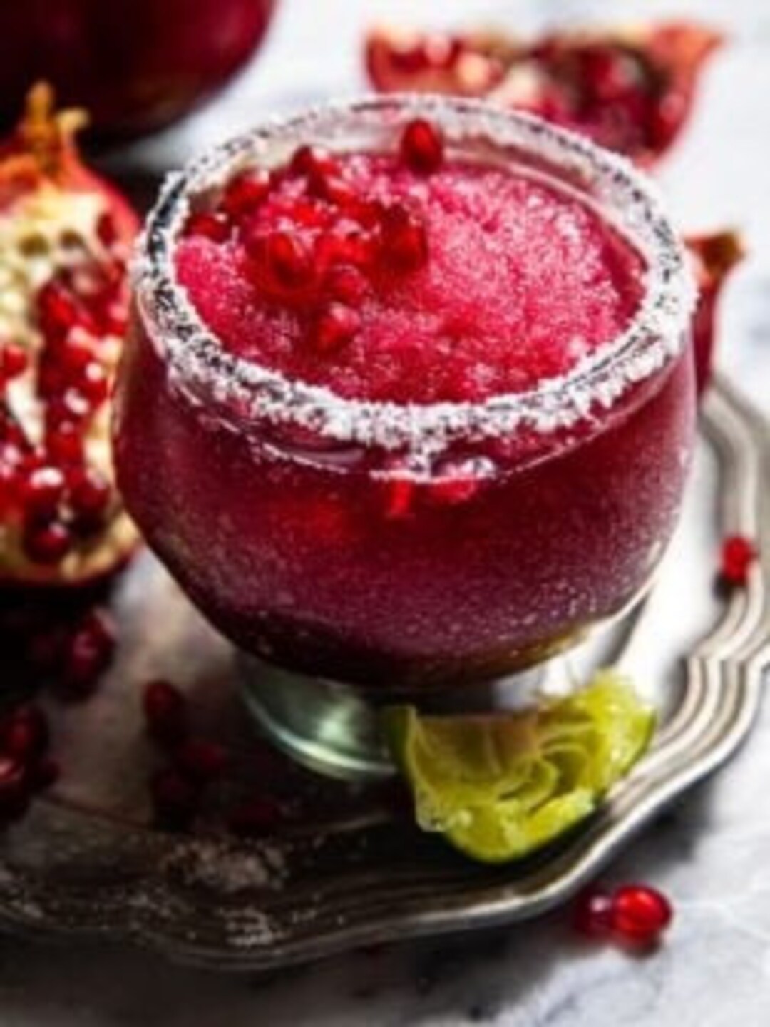 Pomegranate Wine Slushie Drink Mixer Mix With Wine or Grape Juice makes
