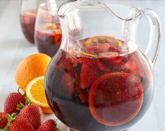 Blackberry Sangria Wine Slushie Cocktail Drink Mixer -Mocktail Option -Makes up to 1 gallon-  Perfect gift for her or adult party favor.