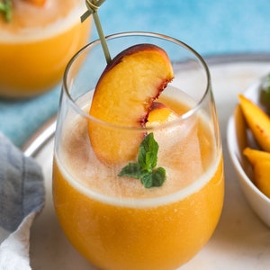 Peach Mango Wine Slushie Mix -Cocktail Mixer - Love yourself with a Best Selling Item Cocktail Kit- Great for Girls Trip or Girls on the Run