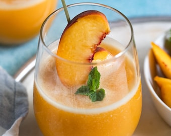 Peach Mango Wine Slushie Mix -Cocktail Mixer - Love yourself with a Best Selling Item Cocktail Kit- Great for Girls Trip or Girls on the Run