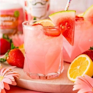 Hibiscus Hippie Juice Packaged Drink Mix - Best selling non alcohol mixer - Fun sober girls trip gift or unique drink pouch idea