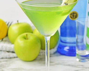 Green Apple Martini Drink Mix- Unique Fall care package gift for best friend breakup, cancer chemo patient and coworkers.  Fun autumn flavor