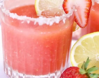 Pink Senorita Margarita Cocktail Drink Mix. Refreshing cocktail for an fruity summer gift. Each package makes 6 to 8 cocktails  Order today!